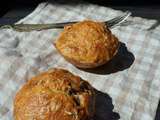 Muffins Aux Champignons et a la Ciboulette