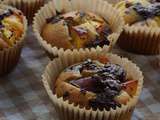 Muffins Nectarine Chocolat