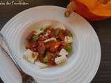 Salade De Potimarron rôti aux Herbes Figues et Féta