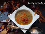 Soupe Aux Lentilles Corail et Aux Epices