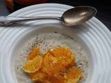Soupe Avoine Millet a l'Orange