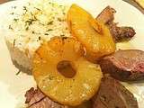 Filet mignon de porc à l'ananas
