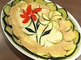 Gratin de courgettes et tomates à la concoillotte