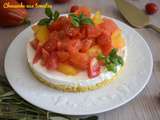 Cheesecake aux tomates