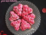 Moelleux aux biscuits roses pour mon Valentin