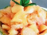 Petite entrée fraîche gourmande et légère 
http://www.latabledeclara.fr/2017/06/salade-melon-pamplemousse-et-jambon-de-parme.html
#melon #pamplemousse #jambondeparme #ham #proscuitto #foodblogger