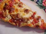Pizza Viviane à la saucisse italienne façon New-York