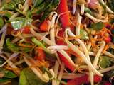 Salade d'épinards asiatique