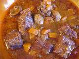 Bourguignon Viviane à l'autocuiseur/presto, sauce délicieuse