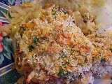 Côtelettes de porc et chou gratinés