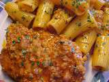 Côtelettes de porc et rigatoni à la hongroise