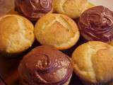 Cupcakes au fromage Viviane avec ou sans glaçage chocolaté