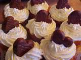 Cupcakes valentins