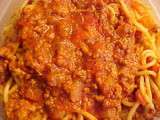 Délicieuse sauce à spaghetti