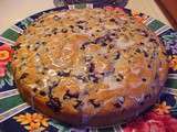 Gâteau danois aux bleuets
