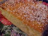 Gâteau léger au citron