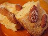 Navette de Sandrine (vieux gâteau aux amandes et citron)