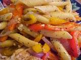 Penne aux poivrons