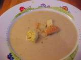 Potage au chou-fleur rôti
