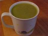 Potage aux courgettes et aux poireaux Viviane