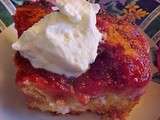 Pouding aux fraises