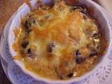 Ramequins d'escargots à l'ail gratinés au mozzarella
