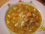 Soupe aux poireaux toute en saveur