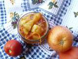 Aigre-doux tomate-pomme et carotte