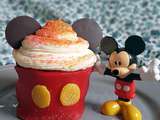 C’est l’anniversaire de Mickey! Des cupcakes red velvet pour l’occasion