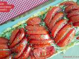 Tarte salée gourmande tomate mascarpone et moutarde