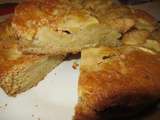 Gâteau Normand au pommes et calvados