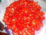 Tarte aux fraises by home