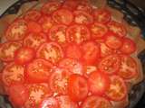 Tarte de tomates sans pâte....(republication)