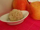 Boulettes de riz à la poire - Onigiri sucré pour le kkvkvk #39