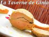 Foie gras aux épices et cognac à la vapeur