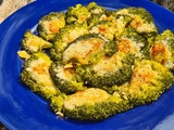 Brocolis au parmesan