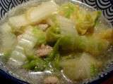 Cabbage and tuna soup (Fidji) – Soupe au chou chinois et thon