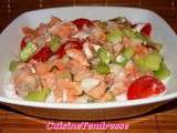 Salade tahitienne au saumon