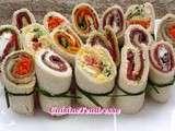 Sandwiches roulés