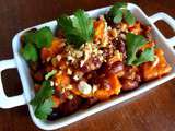 Sweet potatoes, red kidney bean and peanuts (Afrique du sud)