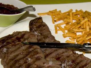 Onglet sauce steak house