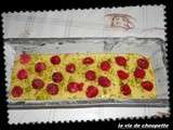 Cake framboises-pistache