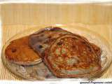 Pancakes aux myrtilles et sirop d'agave