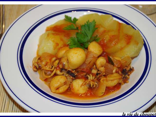 Recettes de Seiches et Pomme de terre