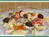 Salade de pâtes aux sardines