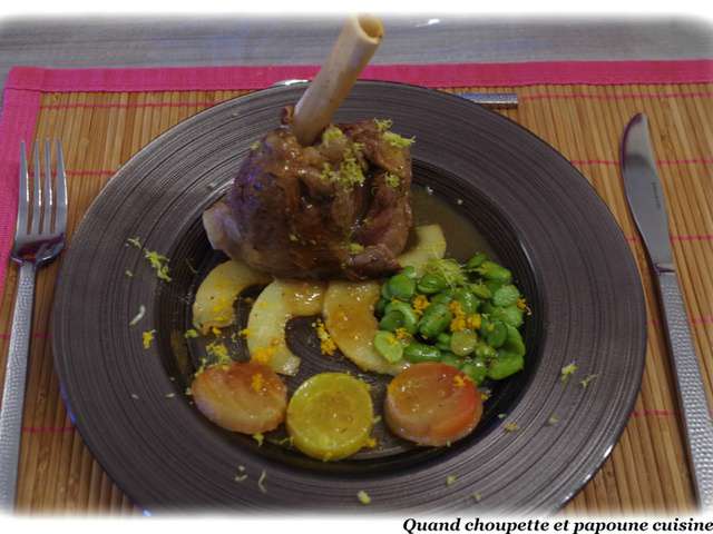 Recettes De Souris D Agneau Et Agrumes