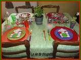 Table multicolores