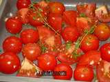 Tomates cerises rôties aux fines herbes