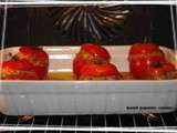 Tomates farcies maison - riz