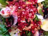 Salade pommes/champignons